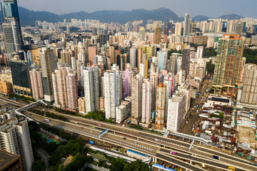 Fototapeta premium Hong Kong downtown