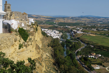 Village of the Comarca of white villages of Cadiz called Arcos de la Frontera