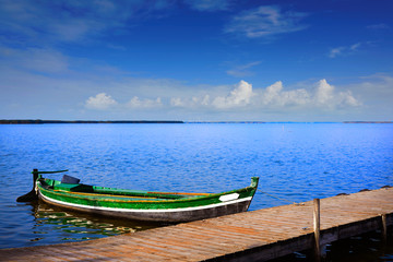 Obraz premium La Albufera lake in Valencia El Saler Spain