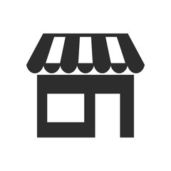 shop icon, store vector,