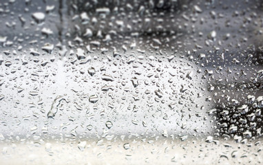 Raindrops on the window