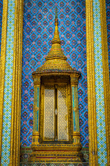 Wat Phra Kaew temple portal, Bangkok