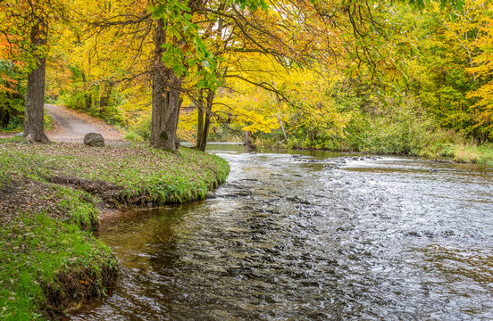 Apple River In St. Croix County, Wisconsin