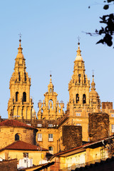 Fototapeta na wymiar Santiago of Compostela Cathedral , Galicia, Spain