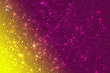 Space stars constellation defocused pattern wallpaper.