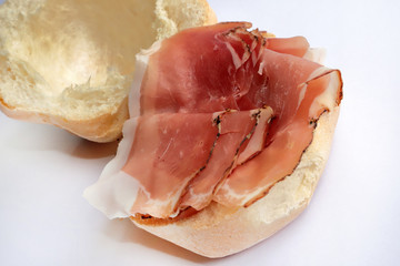 MICHETTA DI PANE CON SPECK, MICHETTA BREAD WITH SPECK
