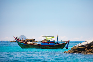 Naklejka na ściany i meble Nha Trang Fishing Boat