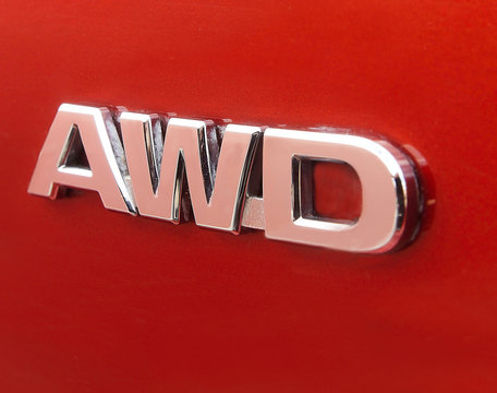  All-wheel drive emblem