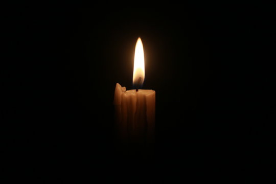 candle in the dark