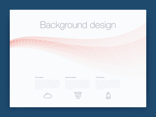 Futuristic user interface. UI Technology background vector
