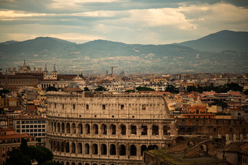 Obraz premium View over Rome