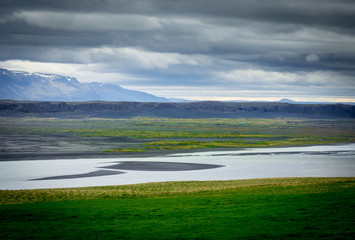 Fototapeta na wymiar Fjord landscape in Iceland