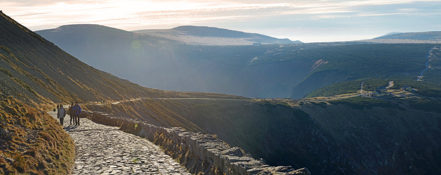 Fototapeta Śnieżka - Karkonosze- Polska