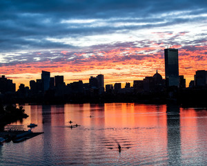 Fototapeta na wymiar Boston - The Charles River