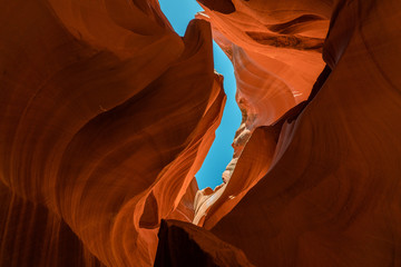 View of Antelope Canyon and Sky