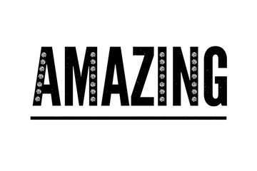 slogan Amazing phrase graphic vector Print Fashion lettering calligraphy