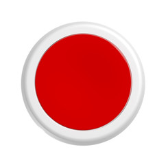 red round button