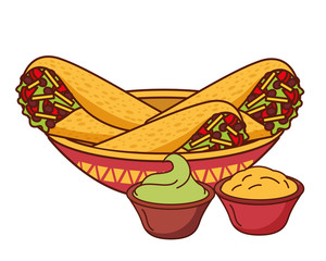 burritos guacamole ad cheese mexican food traditional