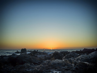 Obraz premium Hawaii Sunset