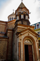 Fototapeta na wymiar Armenian Apostolic Church Surb Christ Amenaprkich (Saint Saviour) in Batumi, Georgia