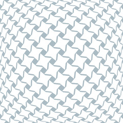 Abstract geometric pattern. Seamless vector background. White and blue halftone. Graphic modern pattern. Simple lattice graphic design