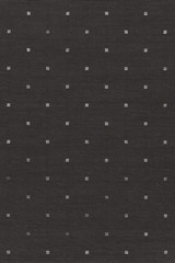 Highly detailed all over background texture of black and gray square-shaped dots textile in synthetic fabric.