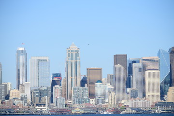 Fototapeta na wymiar Seattle Cityscape 