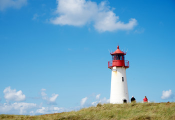 Fototapeta na wymiar Lighthouse in Sylt island