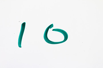 Obraz premium Number