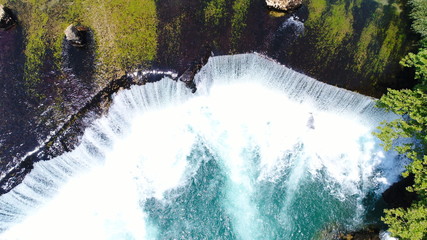 Aerial photo of  Waterfall 