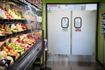 produce and doors