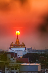 The Golden Mount at Wat Sraket Rajavaravihara temple