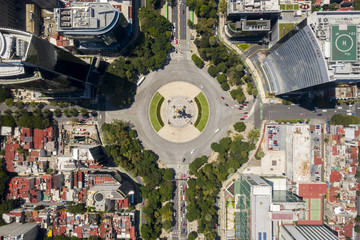 aerial view of Mexico 
