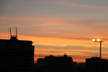 atardecer
