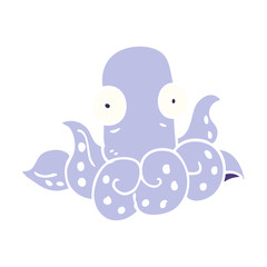 cartoon doodle funny octopus