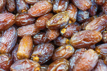 Background dried dates, dried fruits.