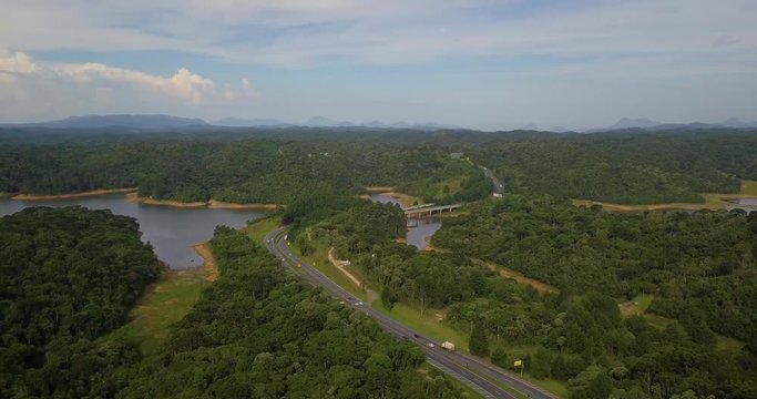 VIADUTO REPRESA CAPIVARI - PARANA BRASIL