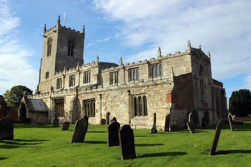 Obraz premium St. Michael's Church, Eastrington, East Riding of Yorkshire.