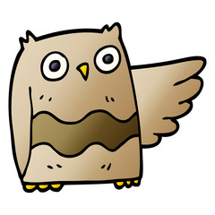 cartoon doodle cute owl