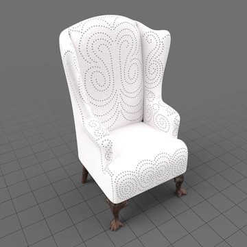 Classic wing chair