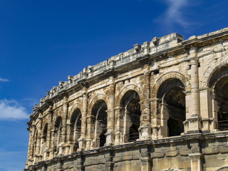 Obraz premium colosseum in nimes france