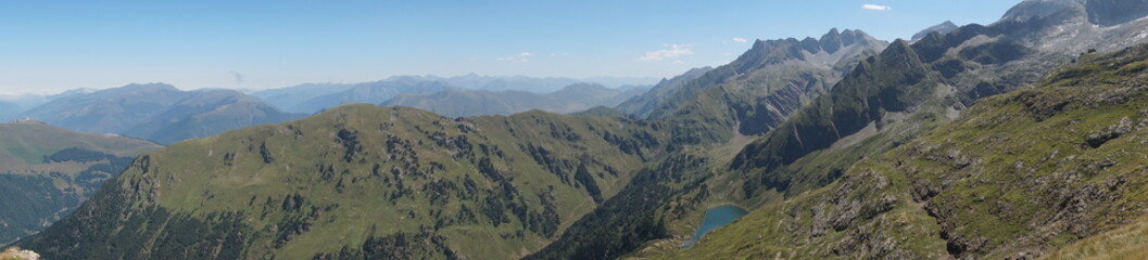 Fototapeta premium Panorama montagne