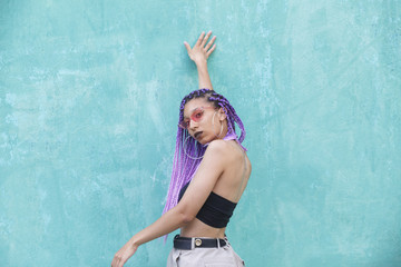 portrait of a strong black feminist woman