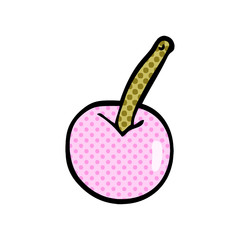 cartoon doodle cherry