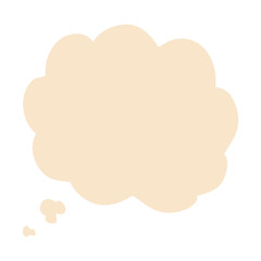 cartoon doodle thought bubble