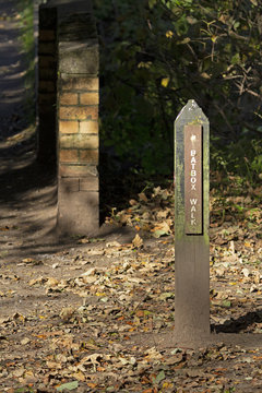 Marker Post for Batbox Walk