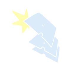 cartoon doodle shiny razorblades