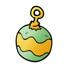 cartoon doodle christmas decoration