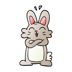 cartoon doodle cute bunny