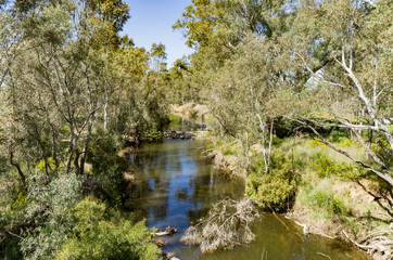 Fototapeta na wymiar Loddon River Upstream